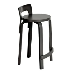 Artek Stools*High Chair K65 | Black Birch
