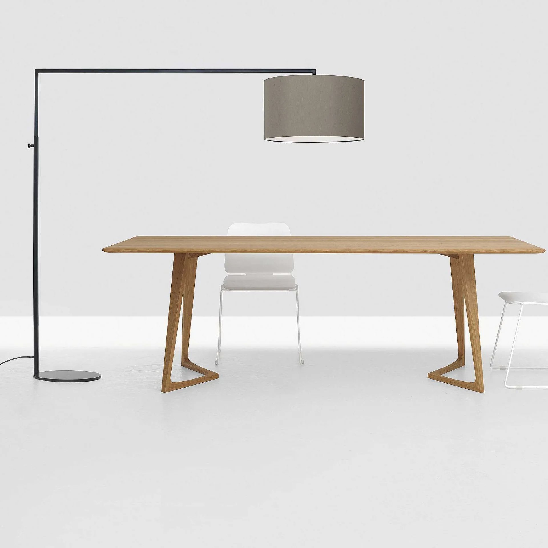 Zeitraum Pendant Lights*High Noon | Floor Lamp | Light Grey