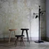 Mater Stools*High Stool | Black Stained Beech | 74 Cm