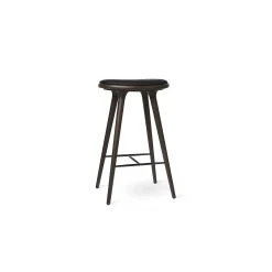 Mater Stools*High Stool | Dark Stained Beech | 74 Cm