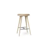 Mater Stools*High Stool | Soaped Oak - 74 Cm