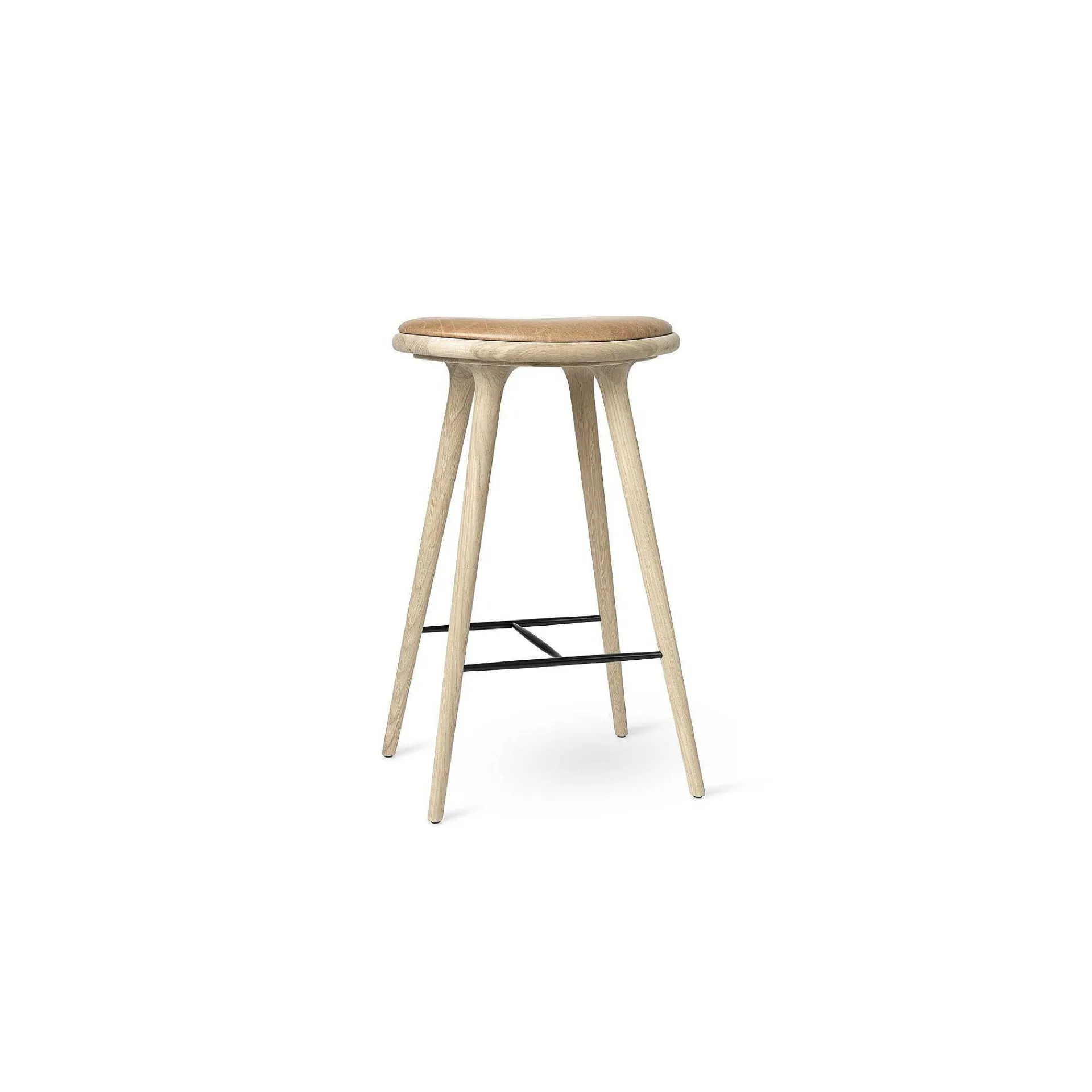 Mater Stools*High Stool | Soaped Oak - 74 Cm