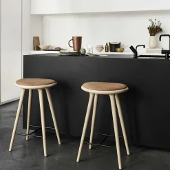 Mater Stools*High Stool | Soaped Oak - 74 Cm
