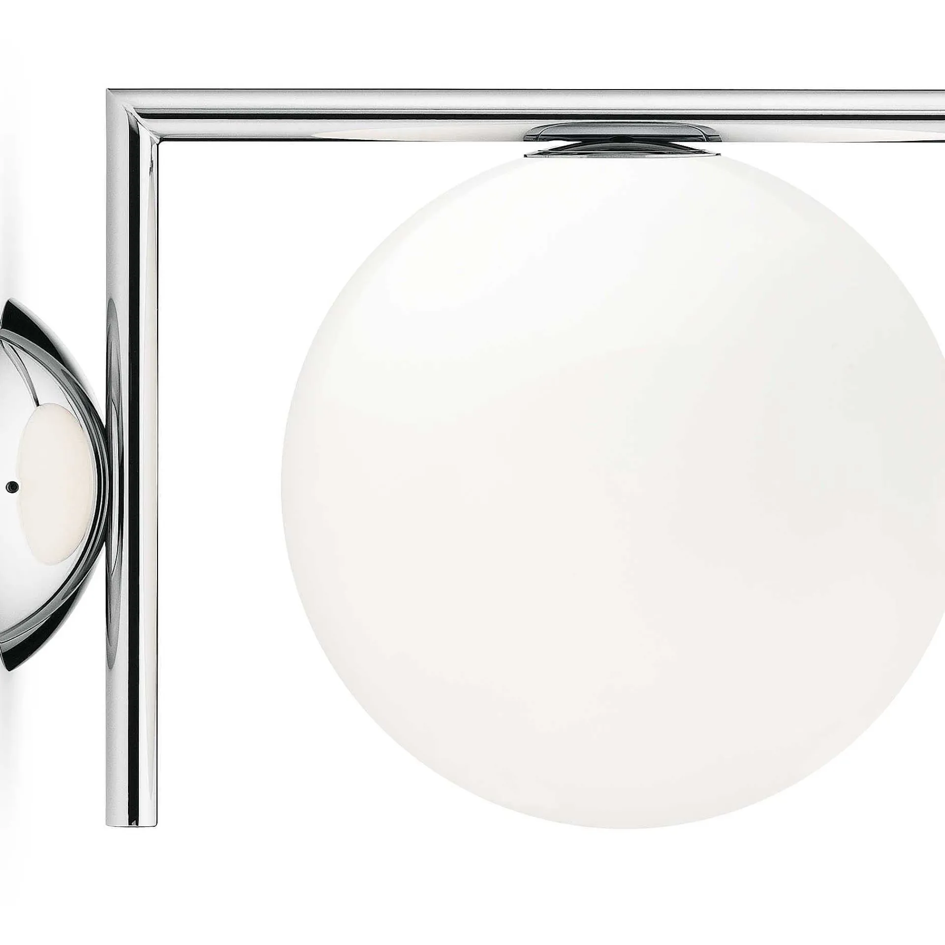 Flos Pendant Lights*Ic Ceiling Wall 1 | Indoor Brushed Stainless Steel