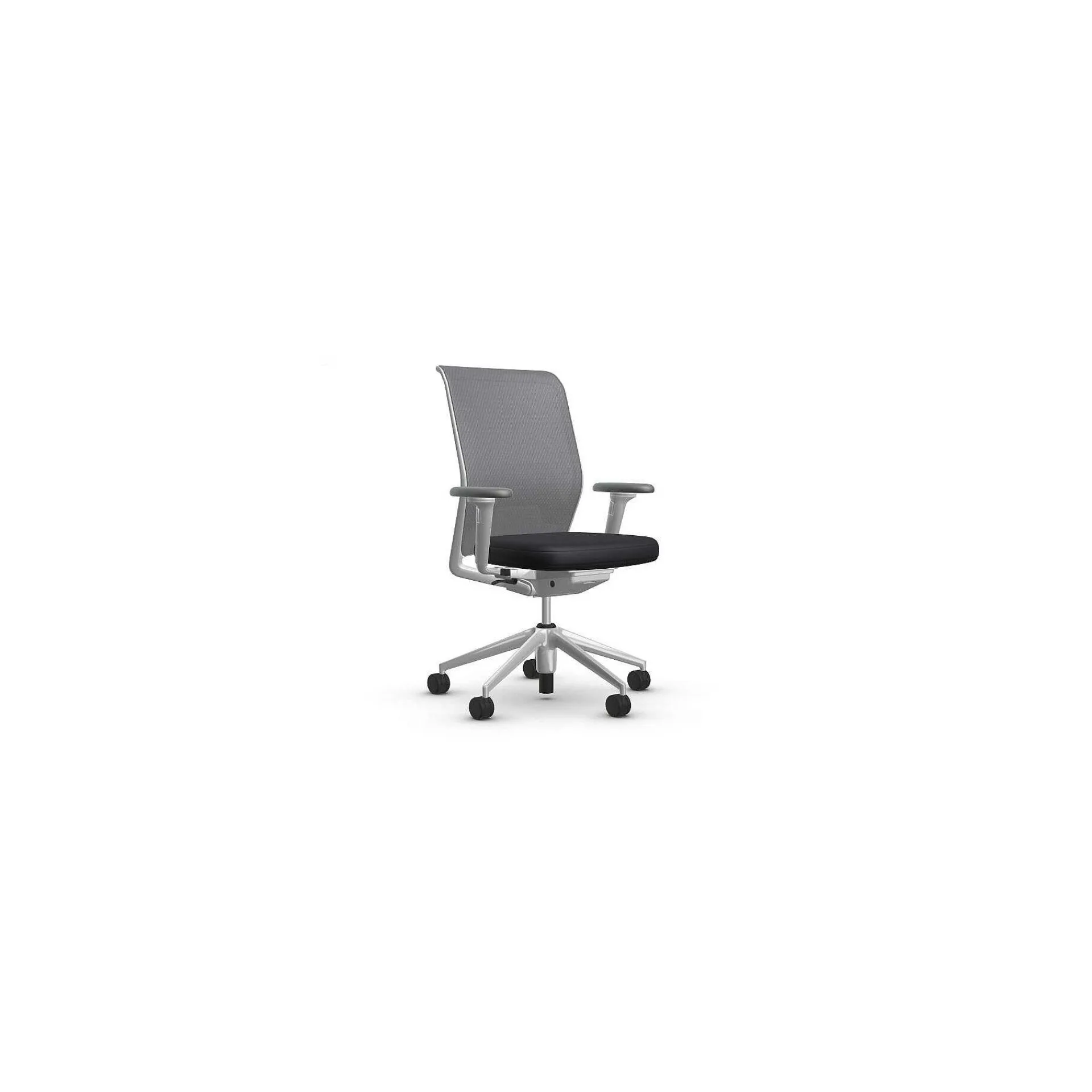 Vitra Office Chairs*Id Mesh | Office Armchair | Alluminium - Black