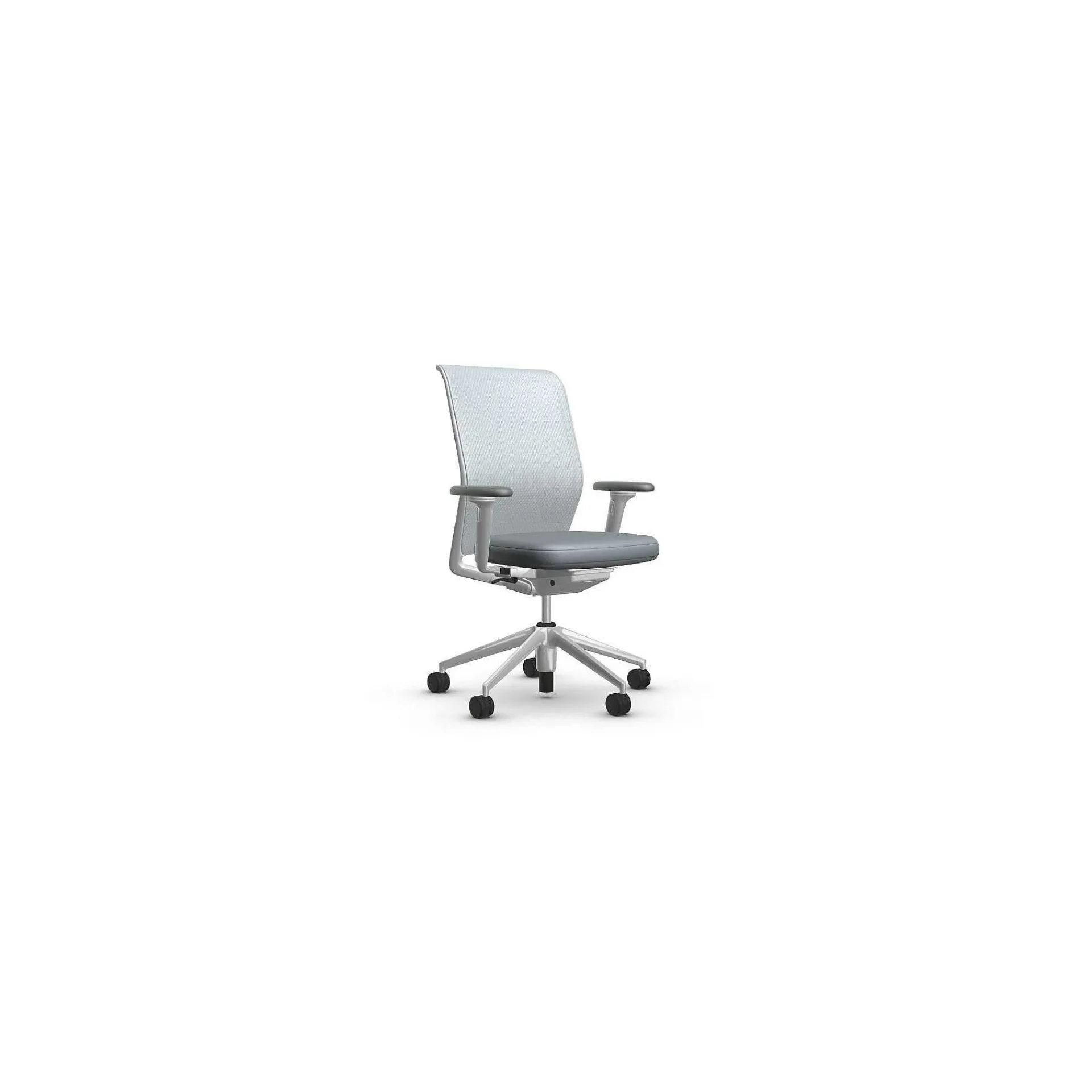 Vitra Office Chairs*Id Mesh | Office Armchair | Alluminium - Grey