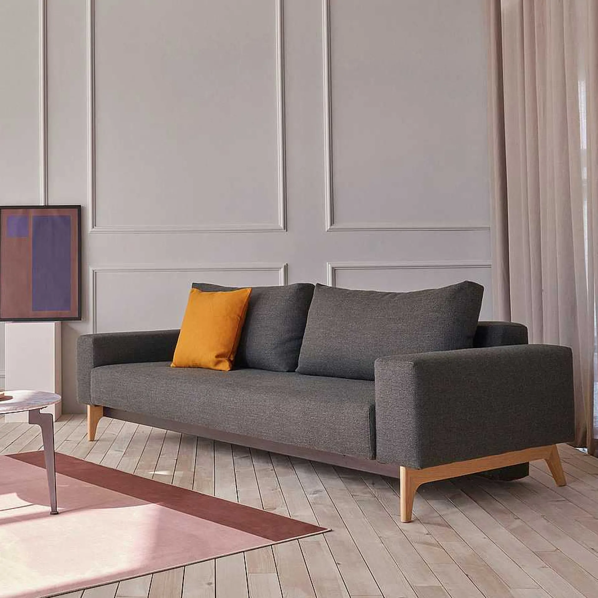 Innovation Living Sofa Beds*Idun Sofa Bed | 577 - Oak Legs | 140-200 Cm