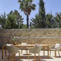 Tribù Outdoor Tables*Illum Dining Table | Outdoor Table | Teak