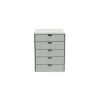 USM Stationery And Accessories*Inos | Container With Drawers C4 | Grey