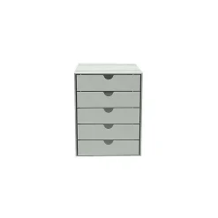 USM Stationery And Accessories*Inos | Container With Drawers C4 | Grey