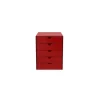 USM Stationery And Accessories*Inos | Container With Drawers C4 | Red
