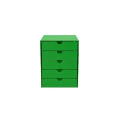 USM Stationery And Accessories*Inos | Container With Drawers C4 | Green