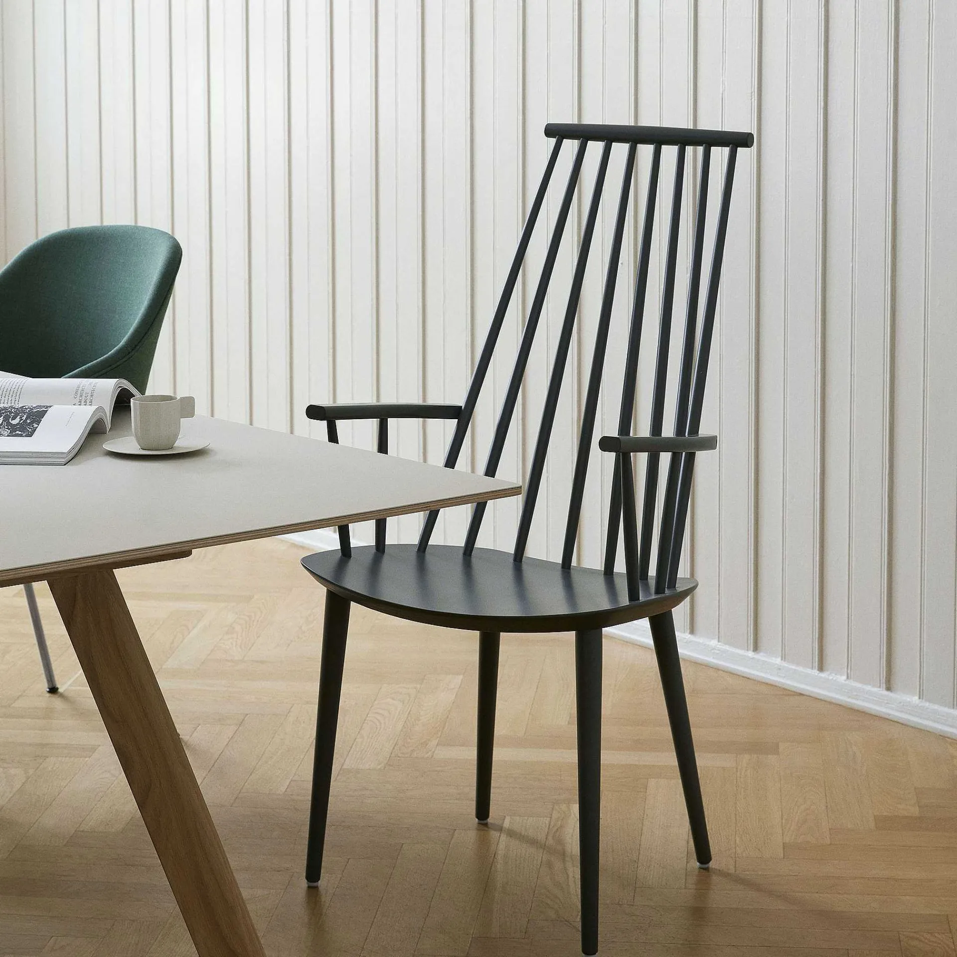 HAY Chairs*J - 110 | Chair | Beech - Black