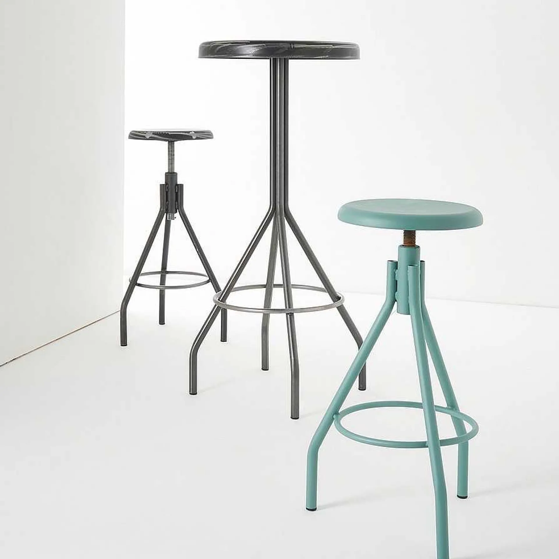 Zava Stools*Jooke | Stool - Iron Blue