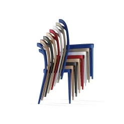 Alma Outdoor Chairs*Julie | Chair | Cherry Red