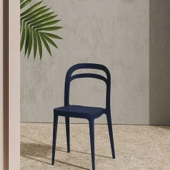 Alma Outdoor Chairs*Julie | Chair | Violet Blue