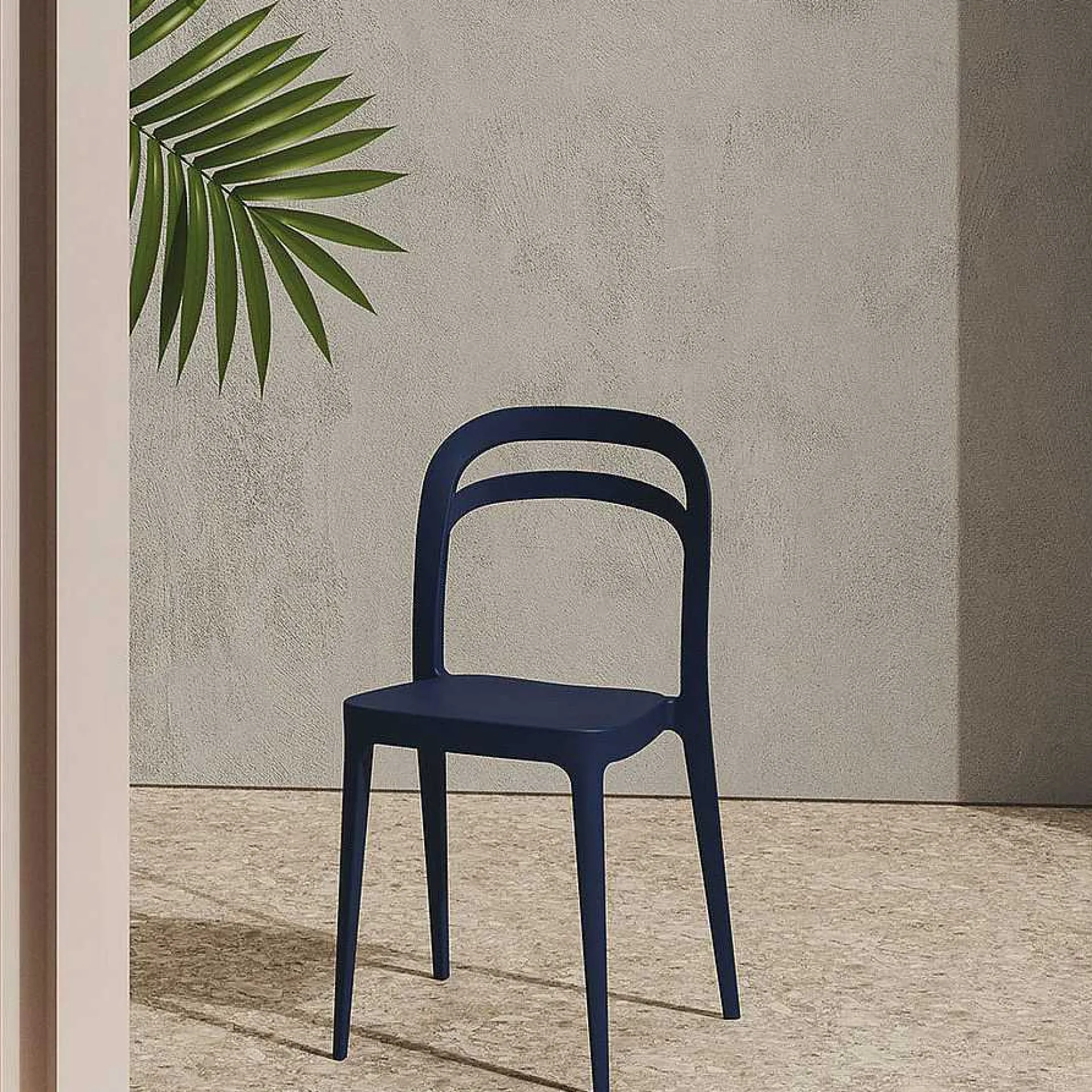 Alma Outdoor Chairs*Julie | Chair | Violet Blue