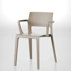 Arper Chairs*Juno 02 Armchair | Armchair | Turtledove Grey