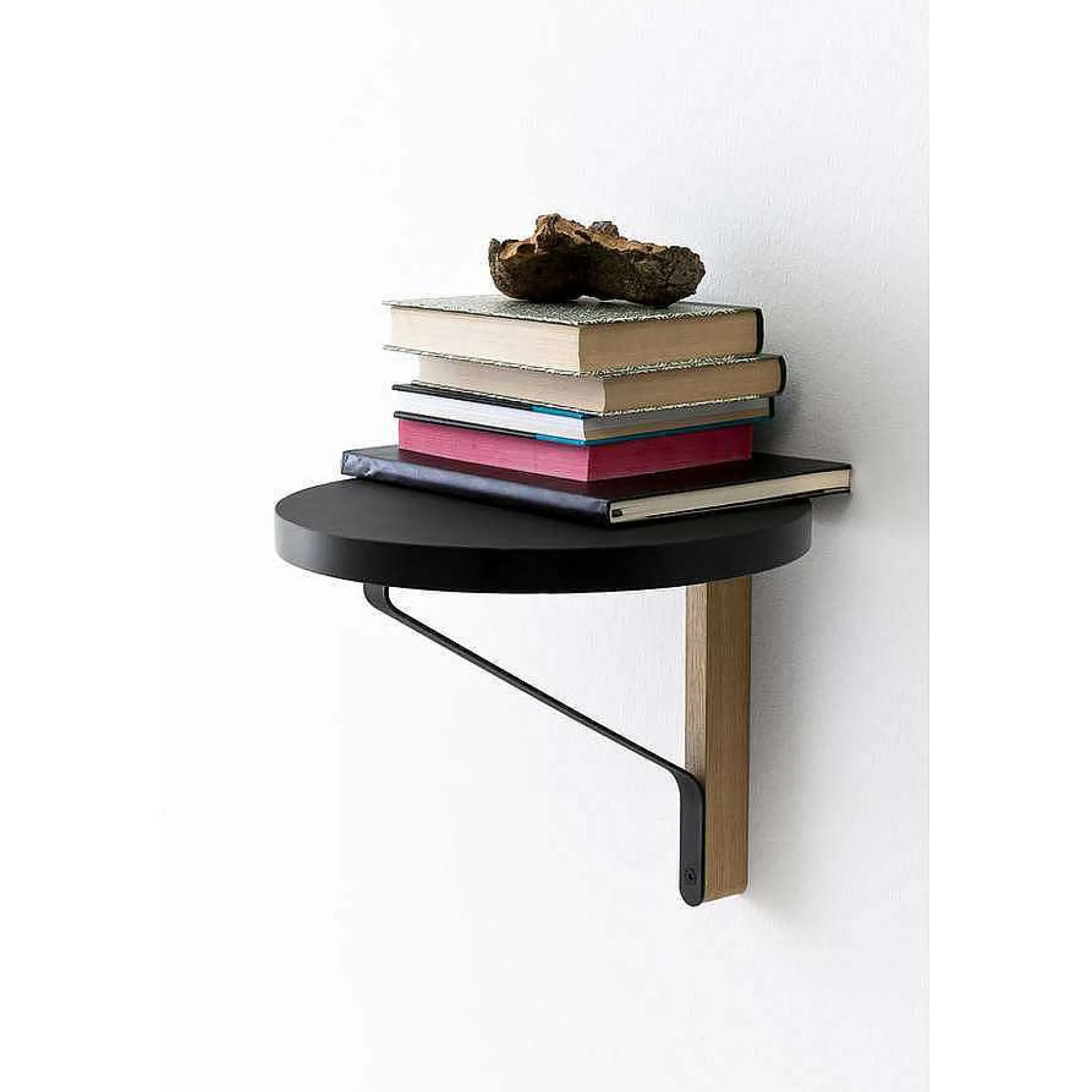 Artek Shelves*Kaari Wall Shelf Round | Black Oak