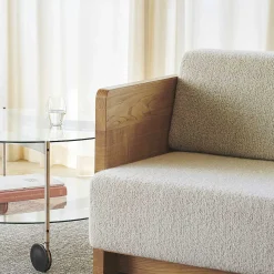 Brdr. Krüger 2 Seater Sofas*Karm Sofa | Two Seater | Waxed Oiled Oak