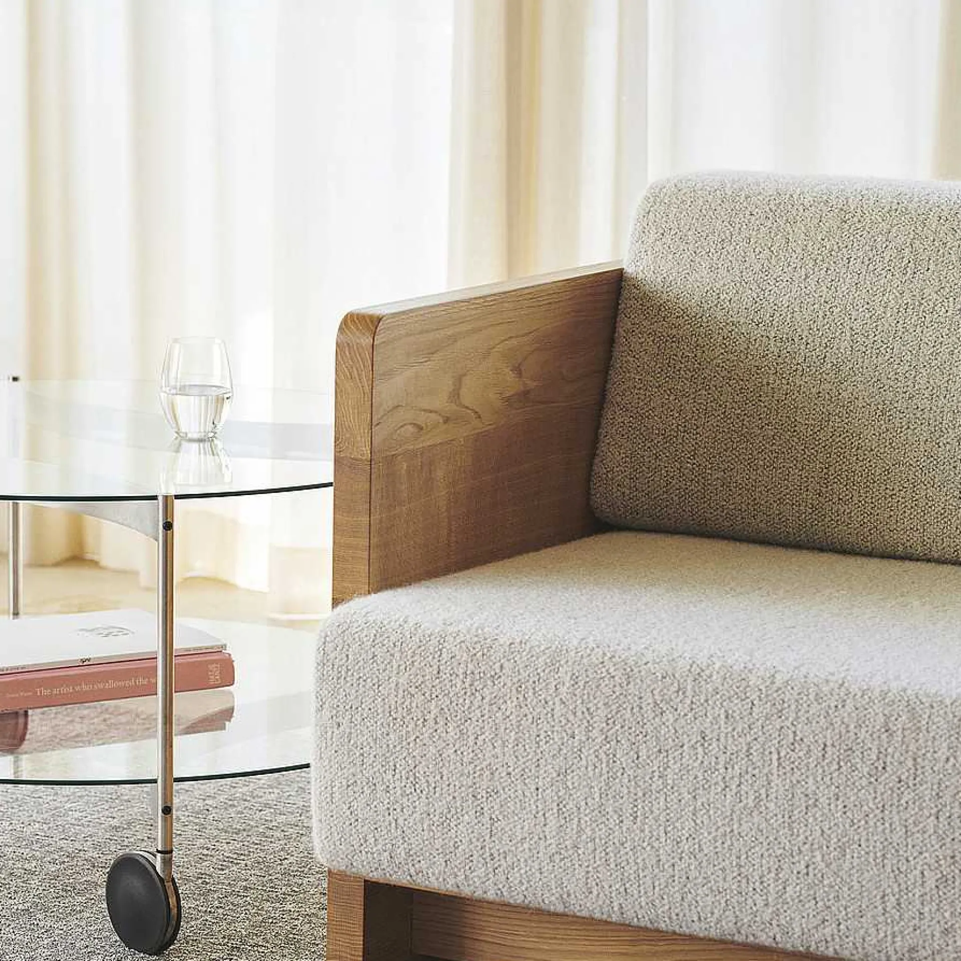 Brdr. Krüger 2 Seater Sofas*Karm Sofa | Two Seater | Waxed Oiled Oak