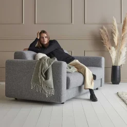 Innovation Living Sofa Beds*Killian Dual - Sofa Bed | 565 - Black Wood Legs | 140-195 Cm