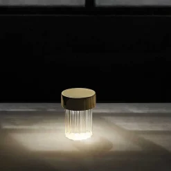 Flos Outdoor Table Lights*Last Order Fluted | Polished Brass