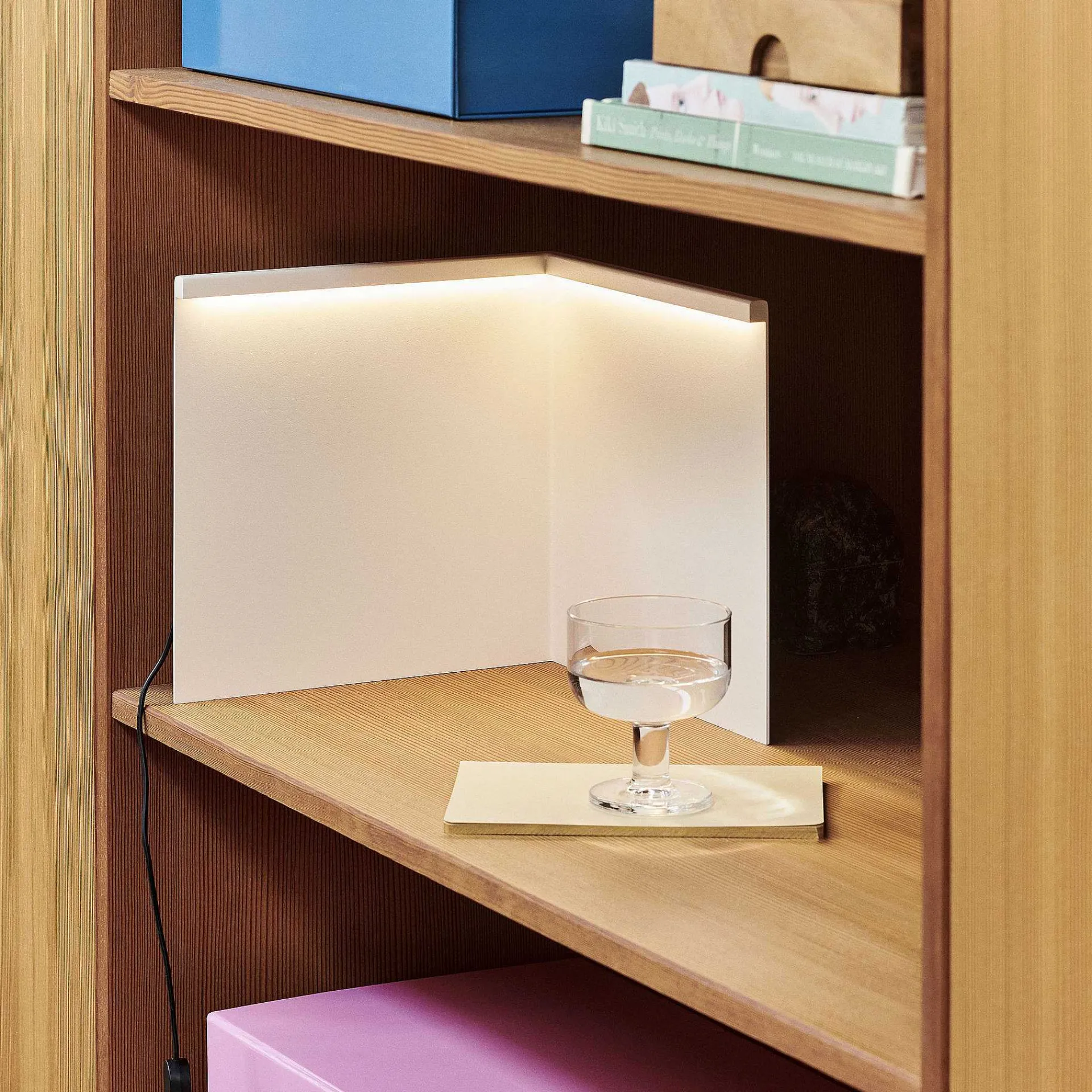 HAY Pendant Lights*Lbm Corner Table Lamp | Table Lamp | Cream White