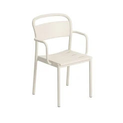 Muuto Outdoor Chairs*Linear Steel Armchair | Outdoor Armchair | Off White