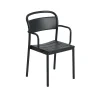 Muuto Outdoor Chairs*Linear Steel Armchair | Outdoor Armchair | Black