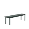 Muuto Outdoor Chairs*Linear Steel Bench | Outdoor Bench | Dark Green