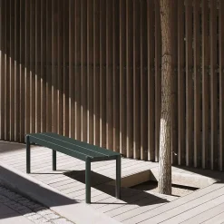 Muuto Outdoor Chairs*Linear Steel Bench | Outdoor Bench | Dark Green