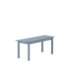 Muuto Outdoor Chairs*Linear Steel Bench | Outdoor Bench | Pale Blue