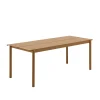 Muuto Outdoor Tables*Linear Steel Bench | Outdoor Table | Burnt Orange
