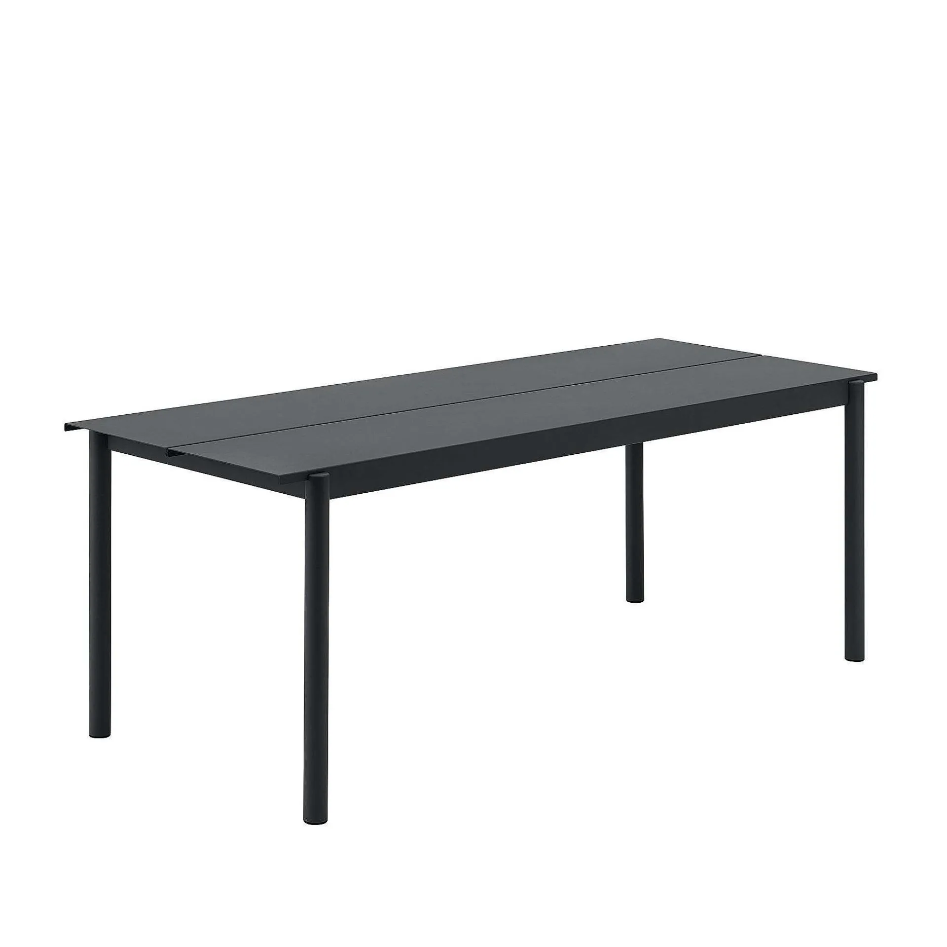 Muuto Outdoor Tables*Linear Steel Bench | Outdoor Table | Black