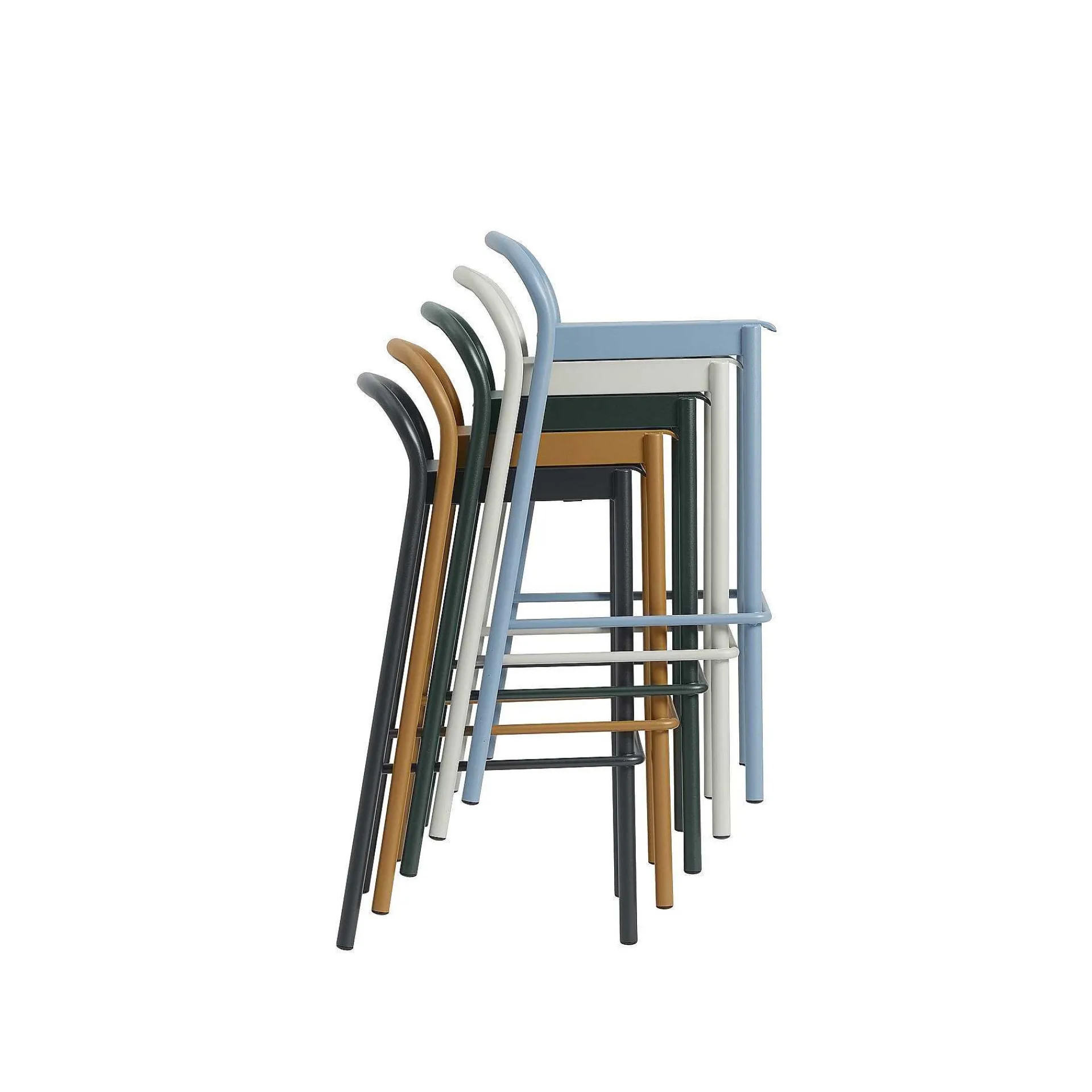 Muuto Outdoor Chairs*Linear Steel Counter Stool | Counter Stool | Black