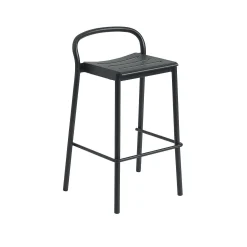 Muuto Outdoor Chairs*Linear Steel Counter Stool | Counter Stool | Black
