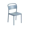 Muuto Outdoor Chairs*Linear Steel Sidechair | Outdoor Chair | Pale Blue