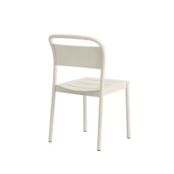 Muuto Outdoor Chairs*Linear Steel Sidechair | Outdoor Chair | Off White
