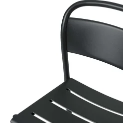 Muuto Outdoor Chairs*Linear Steel Sidechair | Outdoor Chair | Black
