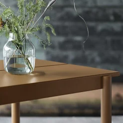Muuto Outdoor Tables*Linear Steel Table | Outdoor Table | Burnt Orange