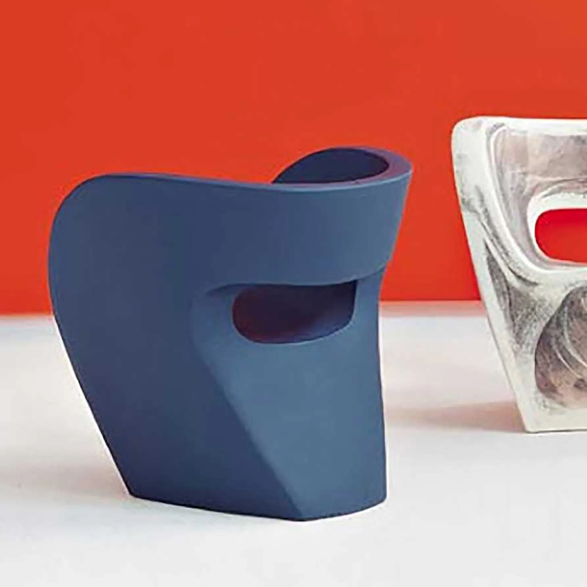 Moroso Sofas And Armchairs*Little Albert Chair | Outdoor | Ocean Blue