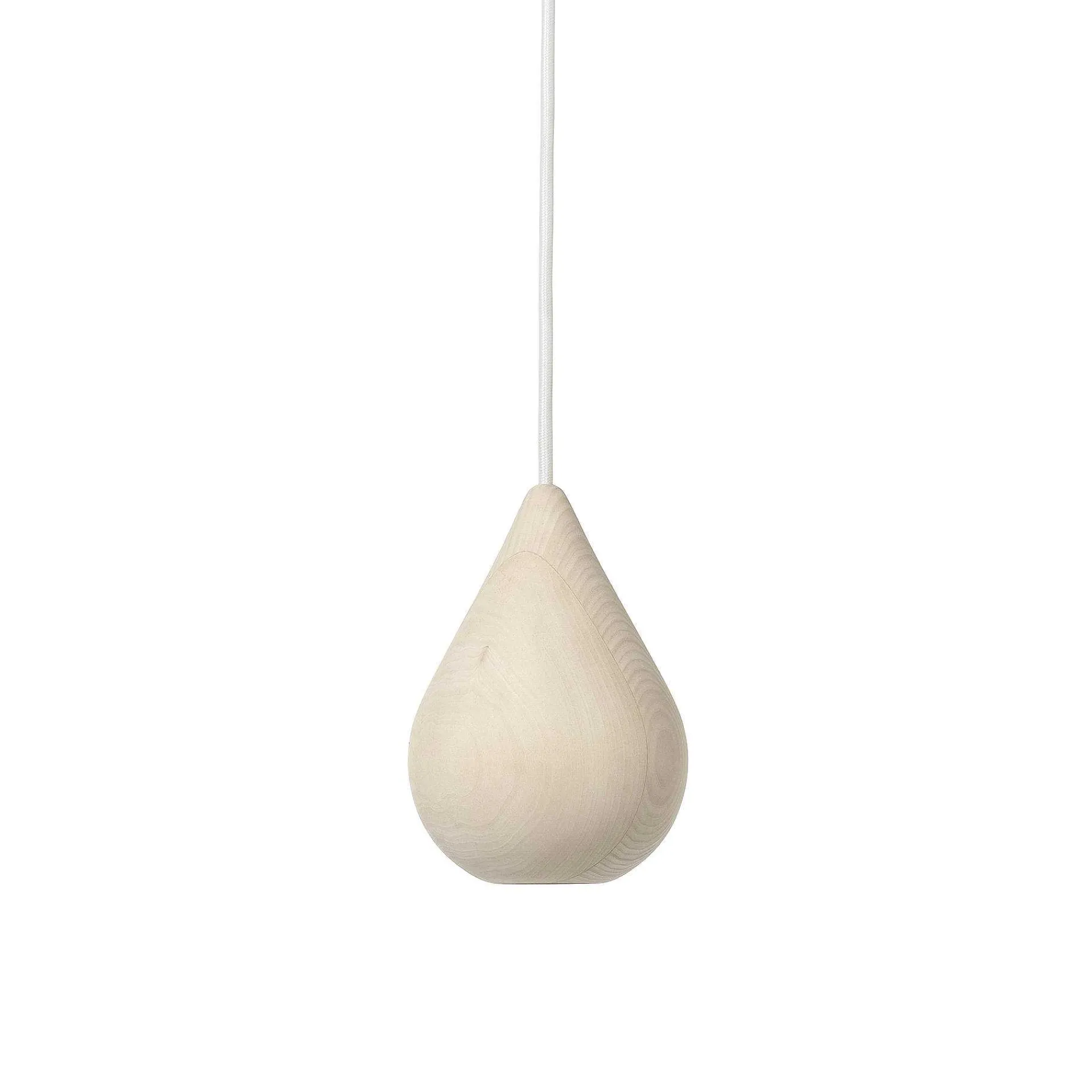 Mater Pendant Lights*Liuku Drop | Matt Lacquer Linden Wood
