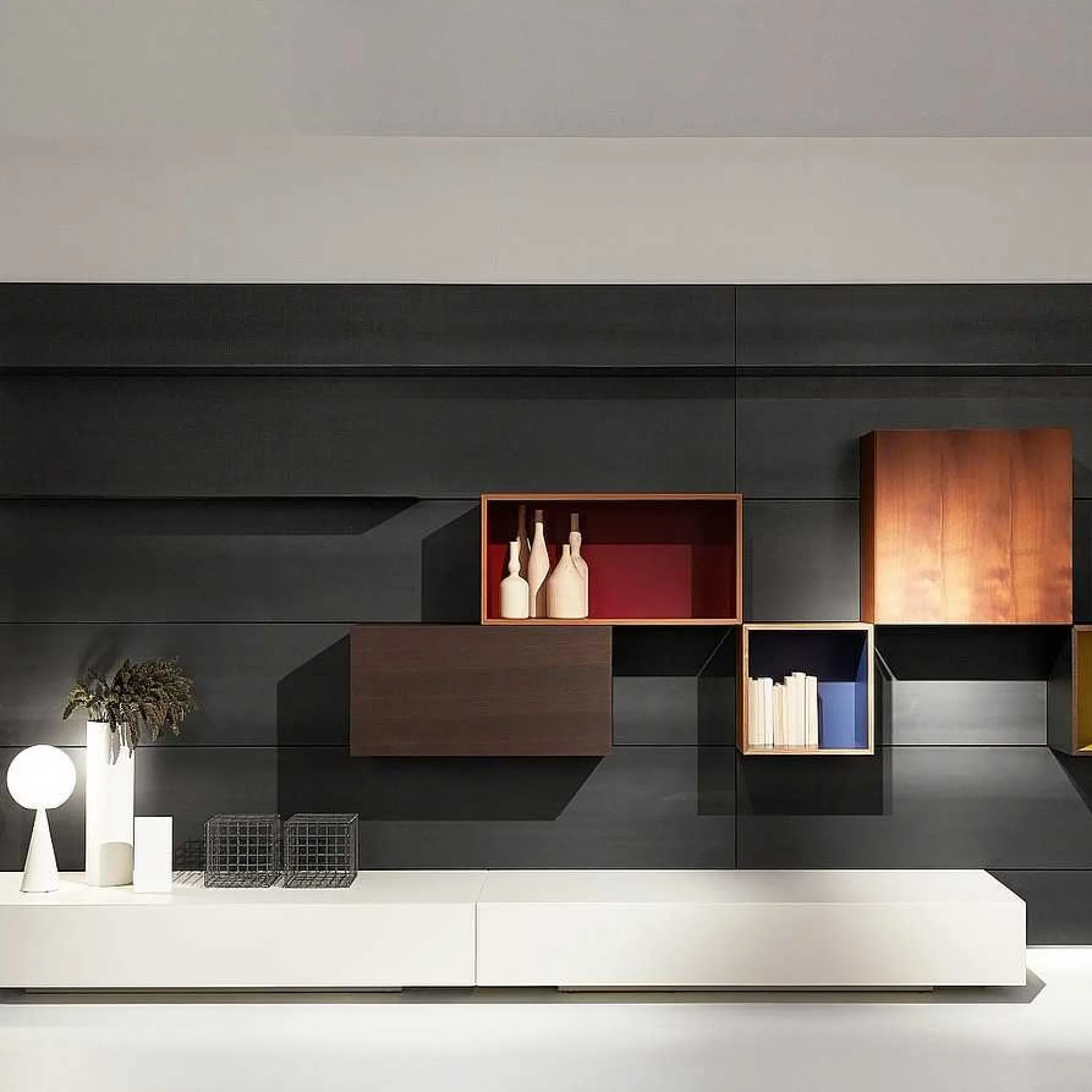 Porro Floor Standing Bookcases*Load-It | Bookshelf