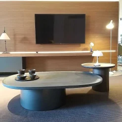 Molteni Coffee Tables*Louisa | Coffee Table | Ash Concrete