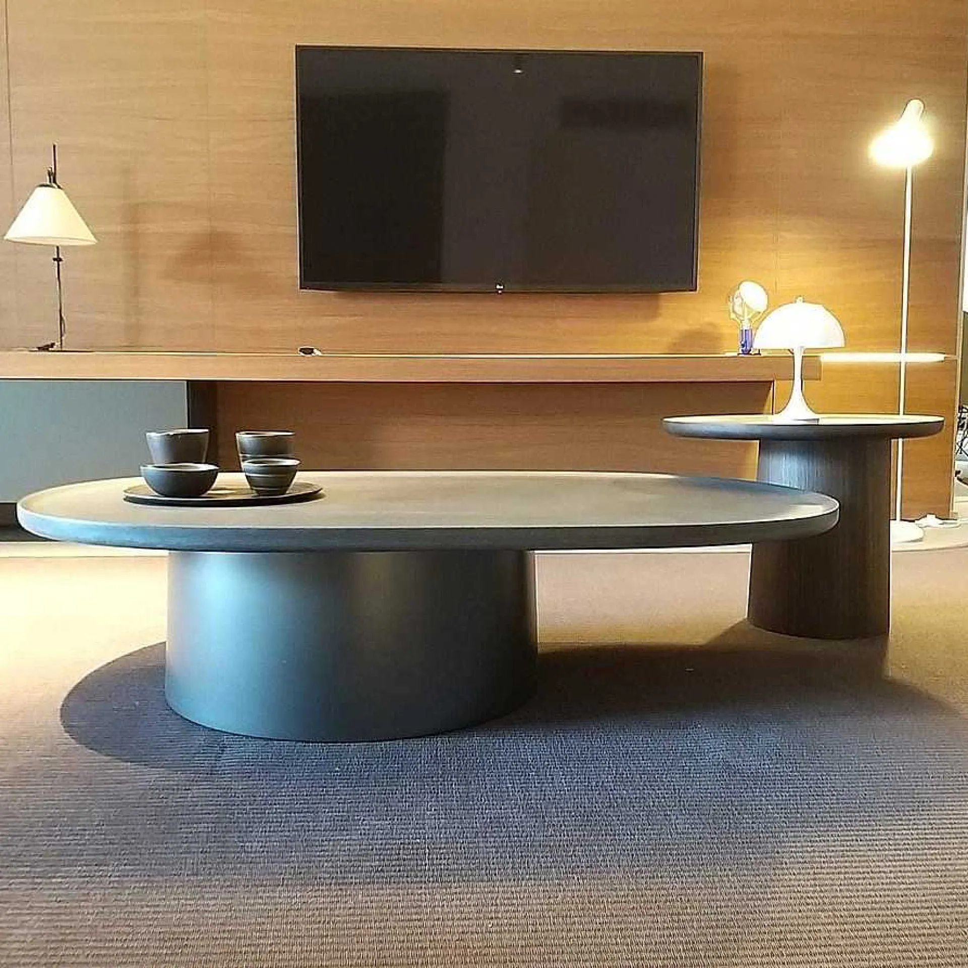 Molteni Coffee Tables*Louisa | Coffee Table | Ash Concrete