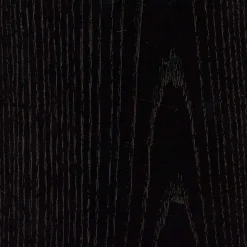 Vitra Single Armchairs*Lounge Chair & Ottoman | Black Ash - Asphalt Leather