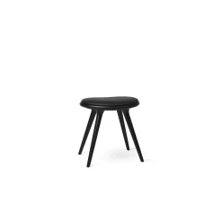 Mater Stools*Low Stool | Black Stained Beech 47 Cm