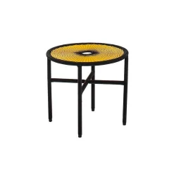 Moroso Coffee Tables*M'Afrique Banjooli Bistrot Table | Yellow-Black