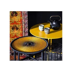 Moroso Coffee Tables*M'Afrique Banjooli Bistrot Table | Yellow-Black